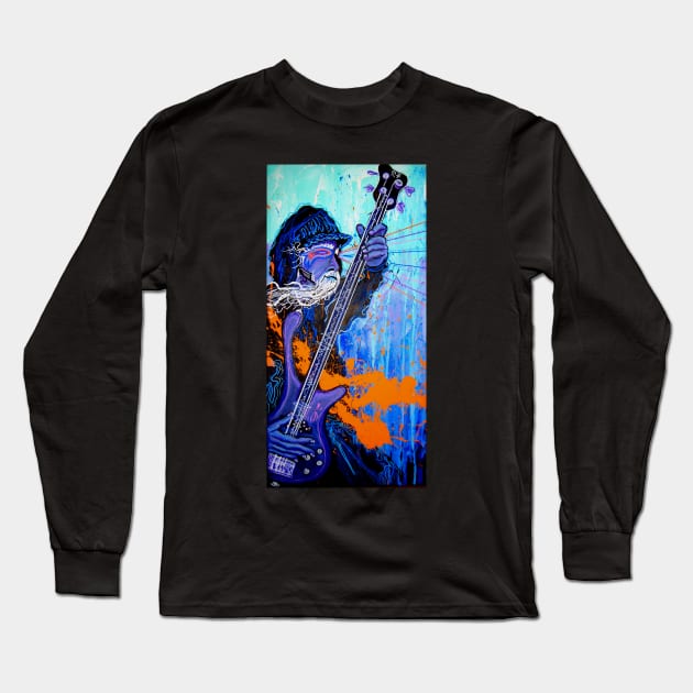 Delirious Funk Priest Long Sleeve T-Shirt by Jacob Wayne Bryner 